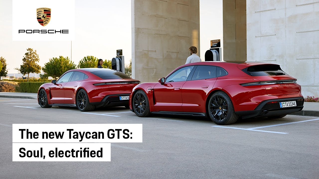 image 0 The New All-electric Taycan Gts Sport Turismo