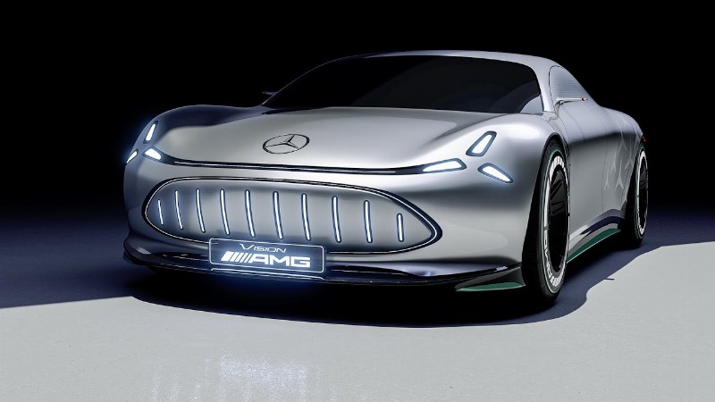 The New Mercedes Vision Amg : Next-gen Mercedes-amg Sports Car