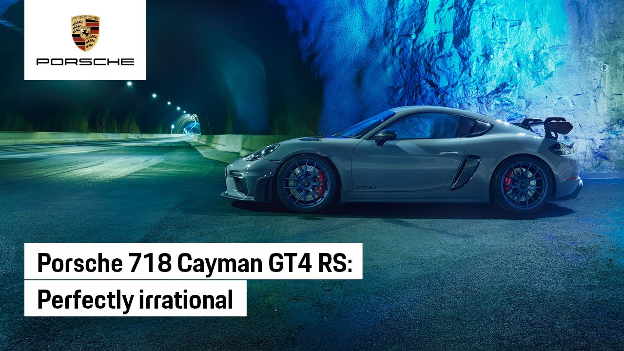 image 0 The New Porsche 718 Cayman Gt4 Rs: Perfectly Irrational