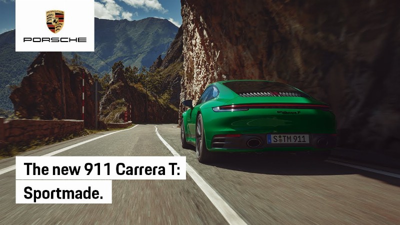 image 0 The New Porsche 911 Carrera T : Sportmade