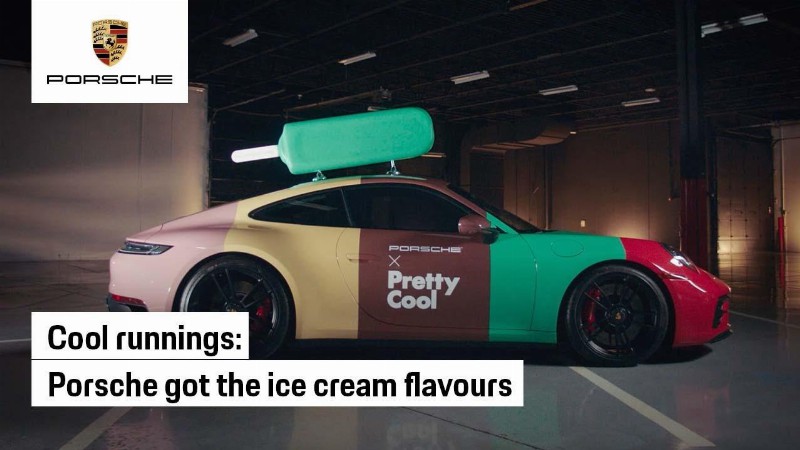 image 0 Thrills N’ Chills: Porsche Colours Become Porsche Ice Cream Flavours