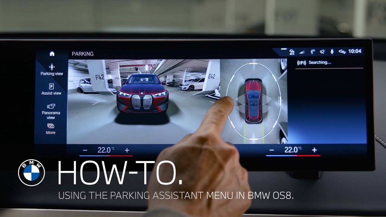 image 0 Using The Parking Assistance Menu In Bmw Operating System 8 : Bmw How-to