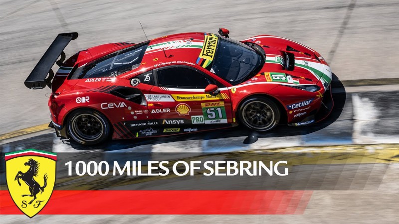 Wec – 1000 Miles Of Sebring Qualifying Highlights